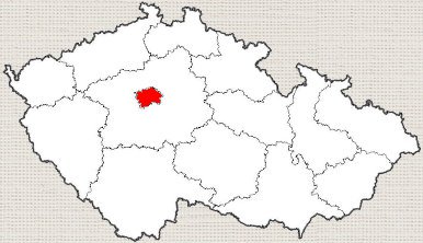 mapa České republiky