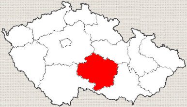 mapa České republiky