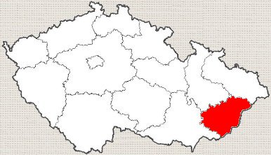 mapa České republiky